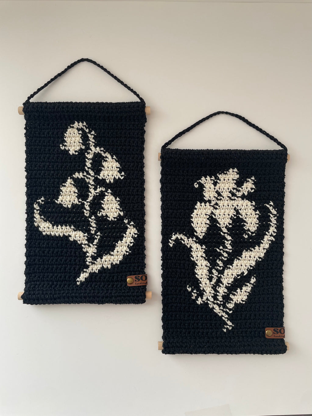 Crochet Tapestry Wall Art - Small