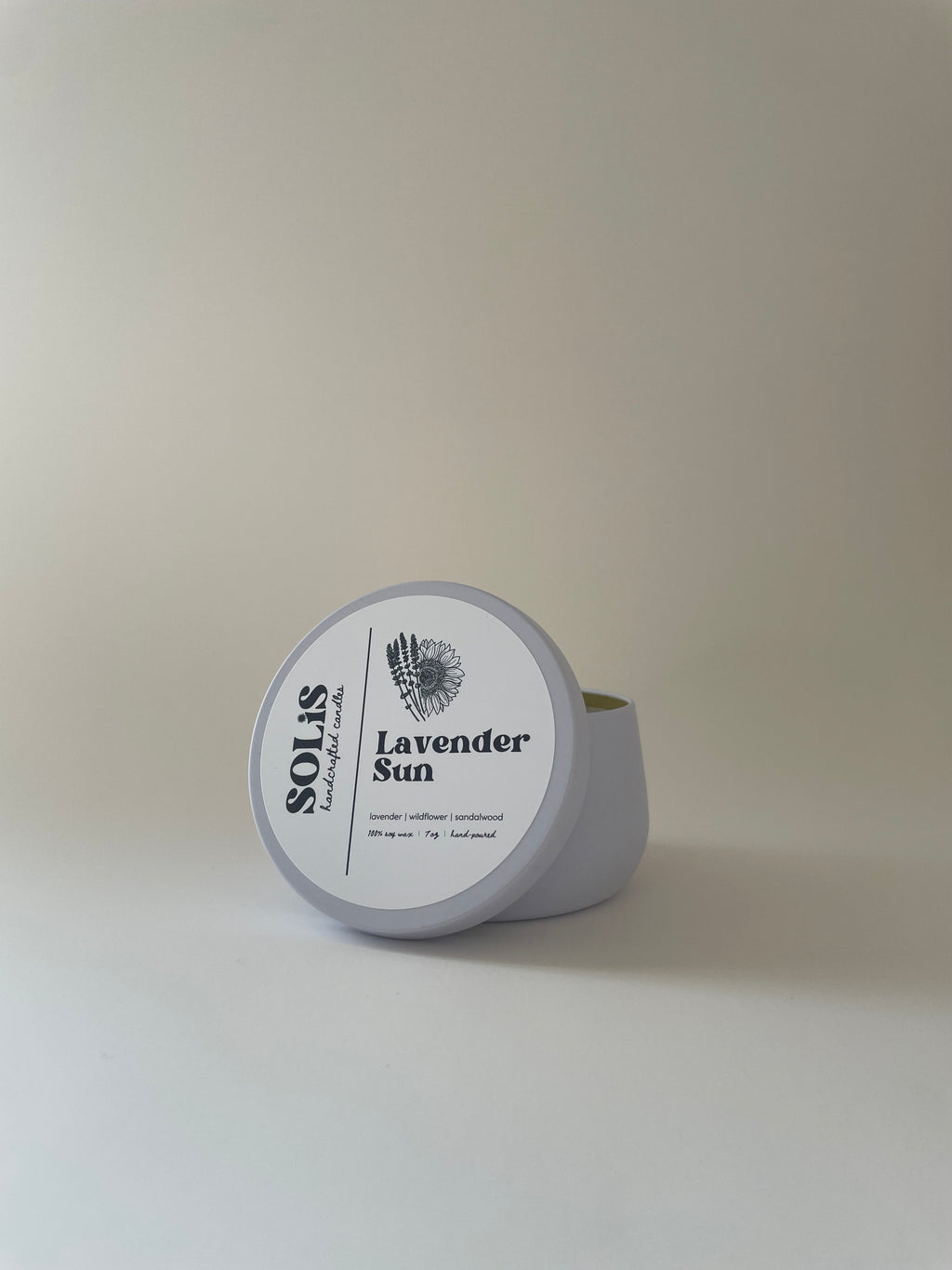 7oz Tin Soy Candle