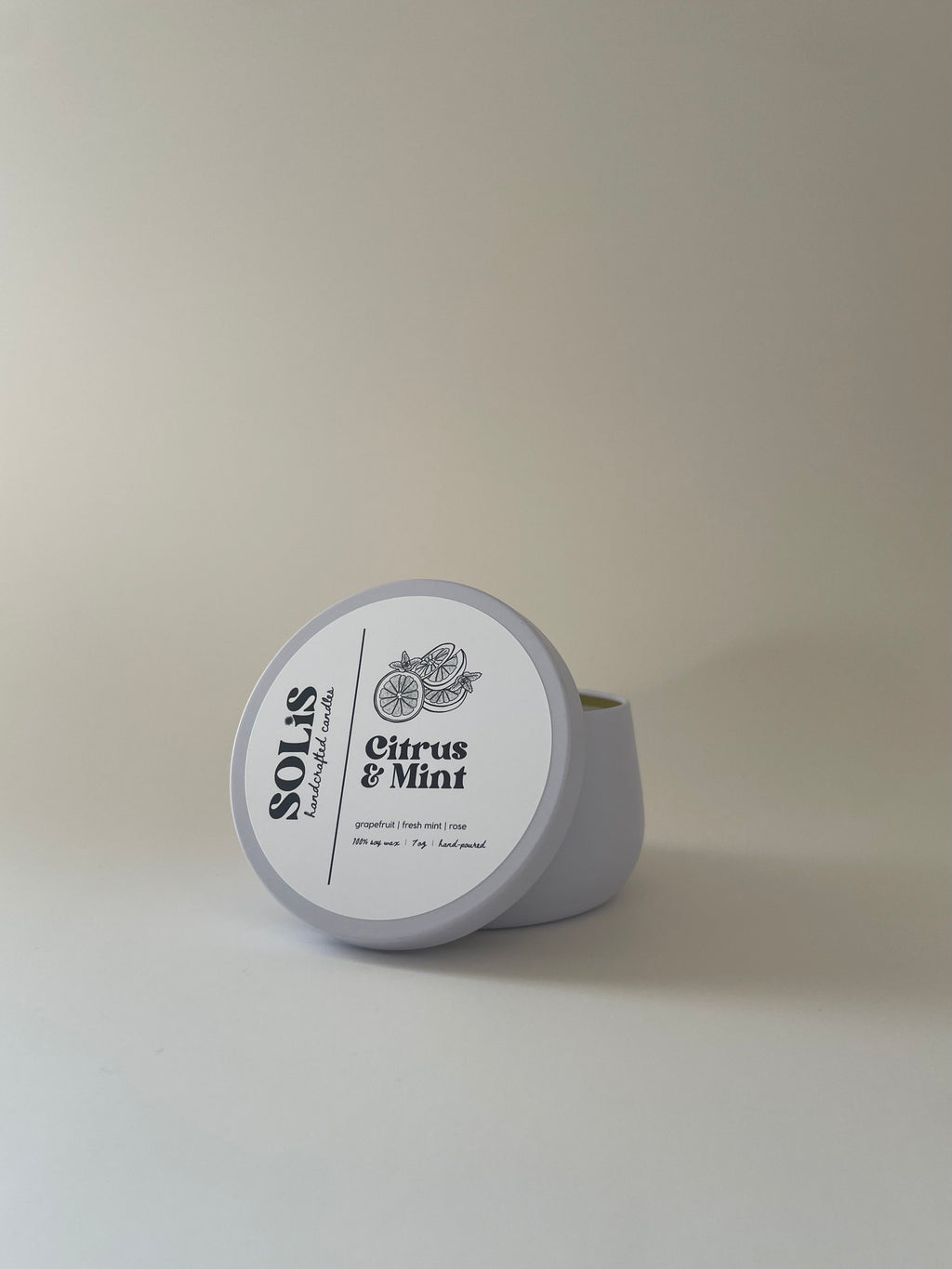 7oz Tin Soy Candle