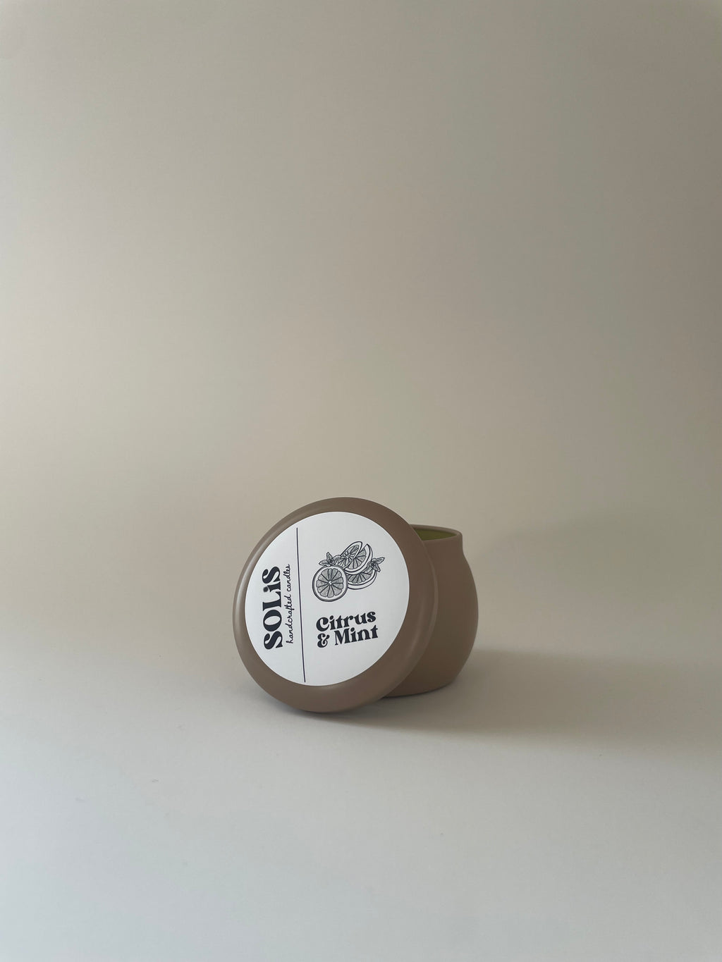 4oz Cream Tin Soy Candle